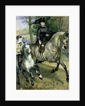 Horsewoman in the Bois de Boulogne, 1873 by Pierre Auguste Renoir