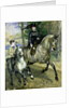 Horsewoman in the Bois de Boulogne, 1873 by Pierre Auguste Renoir