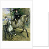 Horsewoman in the Bois de Boulogne, 1873 by Pierre Auguste Renoir