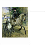 Horsewoman in the Bois de Boulogne, 1873 by Pierre Auguste Renoir