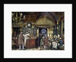 The Greek Cafe in Rome, 1856 by Ludwig Passini