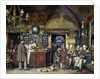 The Greek Cafe in Rome, 1856 by Ludwig Passini