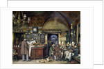 The Greek Cafe in Rome, 1856 by Ludwig Passini