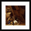Still Life inside a Barn, 1634 by Herman the Younger Saftleven