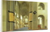 Interior of the Marienkirche in Utrecht, 1638 by Pieter Jansz Saenredam