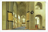 Interior of the Marienkirche in Utrecht, 1638 by Pieter Jansz Saenredam