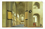 Interior of the Marienkirche in Utrecht, 1638 by Pieter Jansz Saenredam