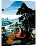 The Rest on the Flight into Egypt by Master Antwerp