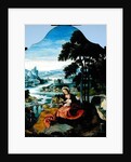 The Rest on the Flight into Egypt by Master Antwerp