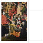 The Soldiers Drawing Lots for Christ's Clothes by Master of Hamburg