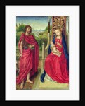 Madonna and Child with St. John the Baptist, c.1480-90 by Master of the Legend of St. Ursula