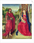 Madonna and Child with St. John the Baptist, c.1480-90 by Master of the Legend of St. Ursula