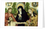 The Lamentation of the Dead Christ, c.1520 by Master Hamburg