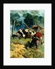The team of oxen breaks loose by Teutwart Schmitson