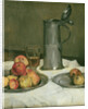 Still life with apples and pewter jug, 1878 by Heinrich Wilhelm Truebner