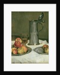 Still life with apples and pewter jug, 1878 by Heinrich Wilhelm Truebner