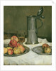 Still life with apples and pewter jug, 1878 by Heinrich Wilhelm Truebner