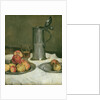 Still life with apples and pewter jug, 1878 by Heinrich Wilhelm Truebner
