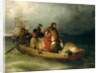 Emigrant passengers on board, 1851 by Felix Schlesinger