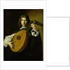 The Lute-Player by French School