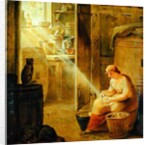 Interior by Johann Heinrich Wilhelm Tischbein