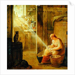 Interior by Johann Heinrich Wilhelm Tischbein