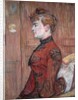 Portrait Study of a Woman in Profile, 1890 by Henri de Toulouse-Lautrec