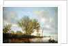 River Landscape, 1645 by Salomon van Ruisdael or Ruysdael