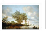 River Landscape, 1645 by Salomon van Ruisdael or Ruysdael