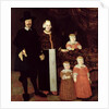 Portrait of a Hamburg Family, c.1640 by Master Hamburg