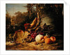 Fruit and Sparrows, 1863 by Johann Wilhelm Preyer