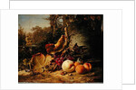 Fruit and Sparrows, 1863 by Johann Wilhelm Preyer