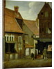 Street Scene by Jacobus Vrel or Frel