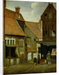 Street Scene by Jacobus Vrel or Frel