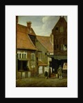Street Scene by Jacobus Vrel or Frel