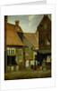 Street Scene by Jacobus Vrel or Frel