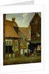 Street Scene by Jacobus Vrel or Frel