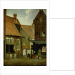 Street Scene by Jacobus Vrel or Frel