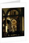 Church Interior by Emanuel de Witte
