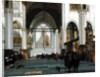 Interior of the Oude Kerk, Amsterdam, 1659 by Emanuel de Witte