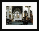 Interior of the Oude Kerk, Amsterdam, 1659 by Emanuel de Witte