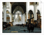 Interior of the Oude Kerk, Amsterdam, 1659 by Emanuel de Witte