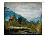 Early snow in Merano, 1830-31 by Rudolph Friedrich Wasmann