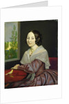 Caroline Luise Mathilde Wasmann, 1843 by Rudolph Friedrich Wasmann