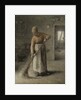 A Farmer's wife sweeping, 1867 by Jean-Francois Millet