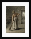 A Farmer's wife sweeping, 1867 by Jean-Francois Millet