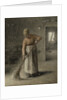 A Farmer's wife sweeping, 1867 by Jean-Francois Millet