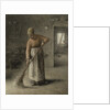 A Farmer's wife sweeping, 1867 by Jean-Francois Millet