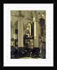 Interior of a church by Emanuel de Witte