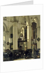 Interior of a church by Emanuel de Witte